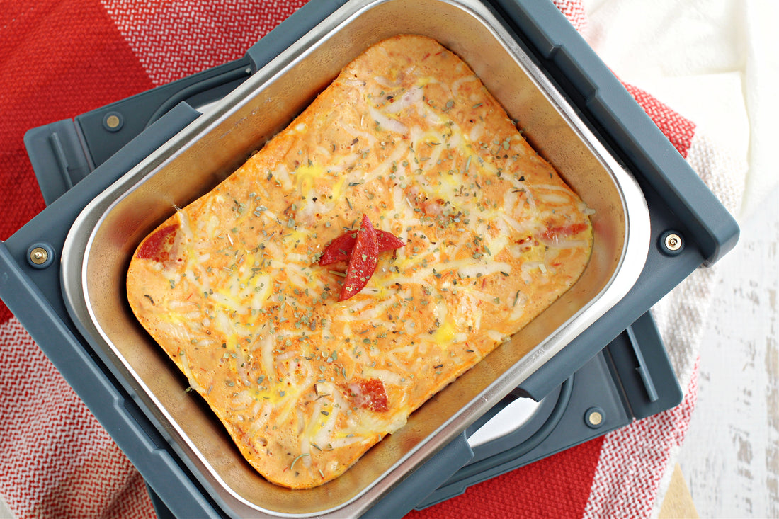 Pepperoni Pizza Frittata
